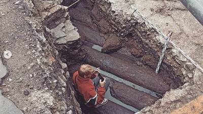 В центре Пскова археологи нашли древнюю церковь