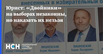Юрист: «Двойники» на выборах незаконны, но наказать их нельзя