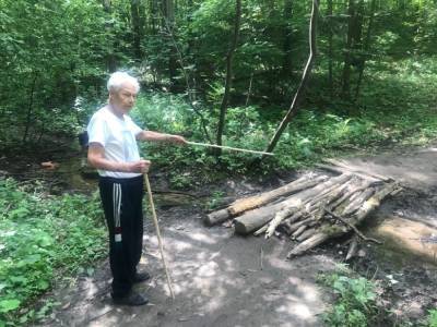Мостик через ручей на Щелоковском хуторе установят по просьбе нижегородского ветерана