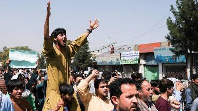 Талибы запретили СМИ освещать акции протеста