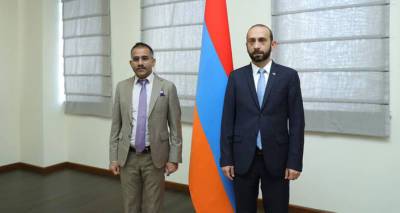 Глава МИД Армении обсудил с послом Индии карабахское урегулирование и проект "Север-Юг"