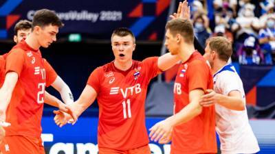 Российские волейболисты пробились в плей-офф чемпионата Европы