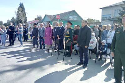 В Омской области состоялось открытие нового памятника