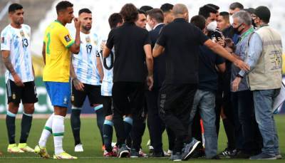 ФИФА открыла дисциплинарное дело после срыва матча Бразилия — Аргентина