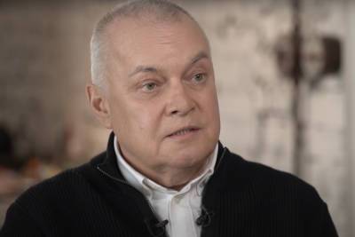 Mash: телеведущий Дмитрий Киселев госпитализирован с коронавирусом