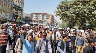 Талибы запрещают журналистам снимать протесты, разгоревшиеся в Кабуле