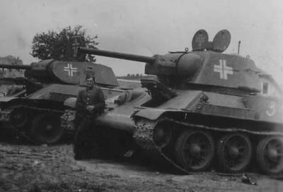 Т-34 со свастикой: как немцы использовали советские трофейные танки