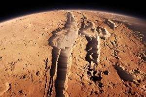Абстрактная поверхность Марса удивила ученых. ФОТО