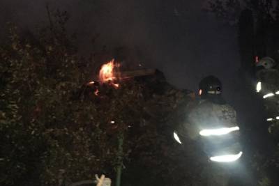 Ночью горели два дома в саду «Полянка» в Екатеринбурге