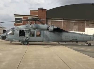 В ВМС США назвали некоторые обстоятельства падения вертолёта MH-60S с палубы авианосца