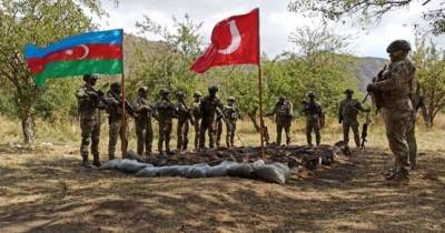 Турция и Азербайджан провели совместные военные учения в Нагорном Карабахе