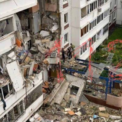 Дети пострадали при взрыве жилого дома в Подмосковье