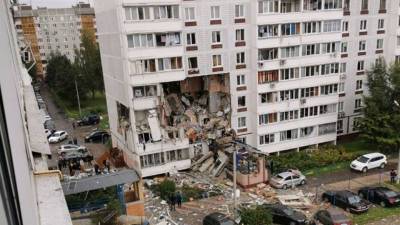 При взрыве в девятиэтажке в Ногинске разрушено несколько этажей, спасены три человека
