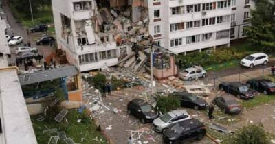 В результате мощного взрыва в Подмосковье обрушилась жилая многоэтажка (ВИДЕО)