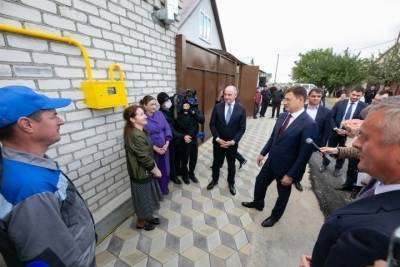 В новом микрорайоне Усть-Джегуты начали бесплатное подключение к газу