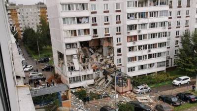Более 20 квартир повреждены в результате взрыва газа в подмосковном Ногинске
