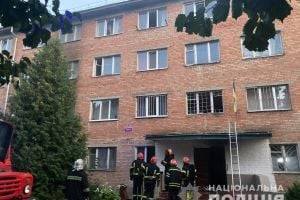 В общежитии уманского университета произошел пожар: 6 пострадавших