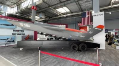 На оборонной выставке в Польше представили беспилотный самолет XQ-58A Valkyrie (ВИДЕО)