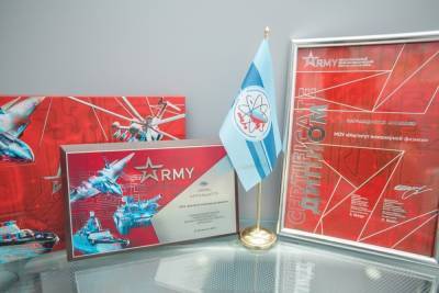 Серпуховский институт стал призером форума «Армия-2021»