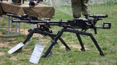Военная база ВС России в Таджикистане получила на вооружение пулеметы «Утес»