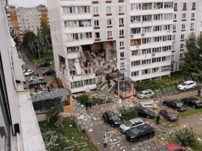 Последствия взрыва в жилом доме в Ногинске сняли на видео