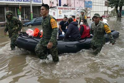 В Мексике из-за наводнения пострадали более 30 тысяч человек