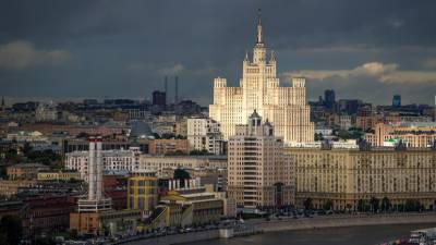 В Москве объявили «жёлтый» уровень погодной опасности из-за ветра