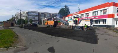 Дорожная техника пришла на «убитую» площадь в Петрозаводске