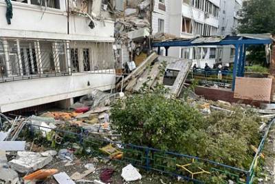 Тело погибшего извлекли из-под завалов после взрыва в доме в Подмосковье
