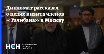 Дипломат рассказал о целях визита членов «Талибана» в Москву