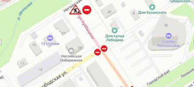 В четверг закроют проезд по одной из улиц в центре Петрозаводска