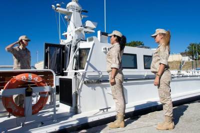 Женский экипаж ЧФ будет участвовать в Главном Военно-Морском параде
