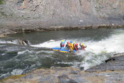 Тамбовская сборная Державинского университета преодолела почти 160 километров по рекам Заполярья