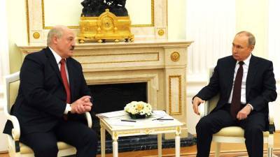 В Кремле назвали темы будущих переговоров Путина и Лукашенко