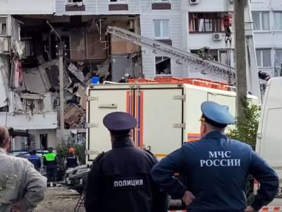 Тело женщины извлекли из-под завалов дома в Ногинске, где произошел взрыв