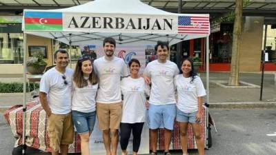 Азербайджан был представлен на международном кулинарном фестивале в США (ФОТО)