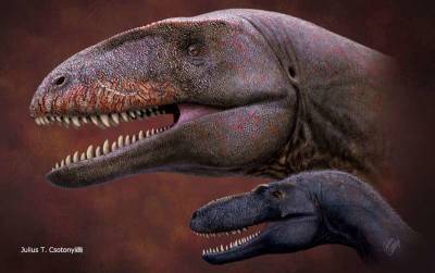 Найден король динозавров, который жил до тираннозавров