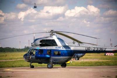 Впервые с 2001 года в Кременчуге возобновляют учебные полеты на вертолетах