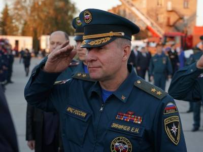 В Москве могут назвать улицу в честь погибшего главы МЧС Зиничева