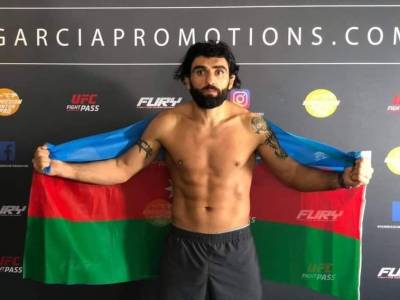 Проживающий в США азербайджанский боец ММА стал победителем турнира Cage Fury FC 50 (ФОТО)