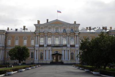 Активисты устроили пикет против сноса флигелей Воронцовского дворца в Петербурге