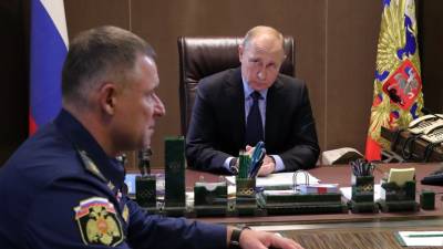 Путин прокомментировал гибель главы МЧС