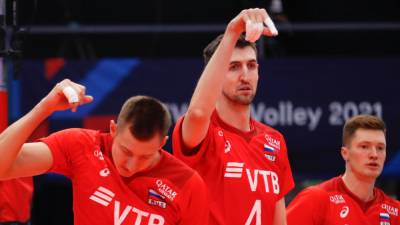 Российские волейболисты разгромили Северную Македонию на ЧЕ по волейболу