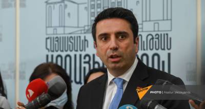 Ален Симонян высказался о Карабахе на Всемирном форуме спикеров парламентов