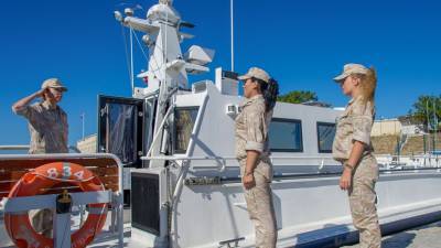 Женский экипаж катера ЧФ примет участие в Главном военно-морском параде в 2022 году