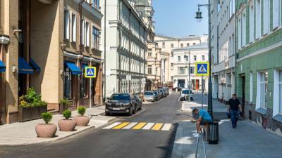 Большую Дмитровку и Петровку в Москве соединил новый пешеходный маршрут