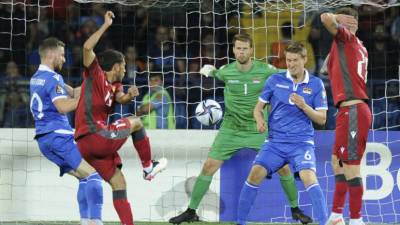 Армения сыграла вничью с Лихтенштейном в отборе к ЧМ-2022 по футболу