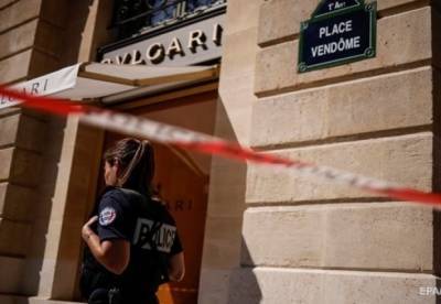 В Париже ограбили ювелирный магазин на 10 млн евро