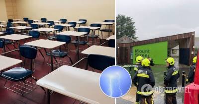 В Англии в школу ударила молния - детей срочно эвакуировали
