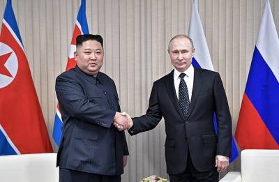 Путин сказал об уважении, поздравляя Ким Чен Ына с днем основания Северной Кореи